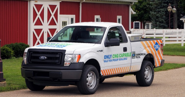 Ford 2014 F-150 Powered By Compressed Natural Gas
