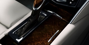 Cadillac XTS Offers Wide Variety of Wood Trim to Enhance Luxury Feel