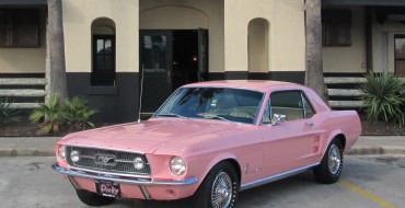 Create a Rainbow with Ford Mustang Colors Throughout the Years