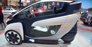 Toyota Unveiled the i-Road at CEATAC 2013