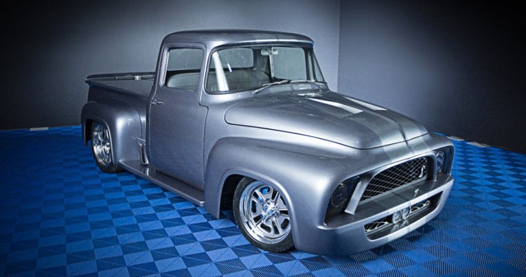 Gene Simmons Unveils Custom Snakebit 1956 Ford F-100 at SEMA