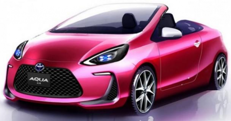 Toyota Aqua Air Concept Debuts in Tokyo, Looks Like Barbie Car