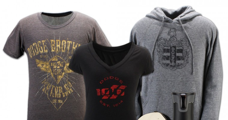 100th Anniversary Dodge Merchandise Collection in Time for Christmas