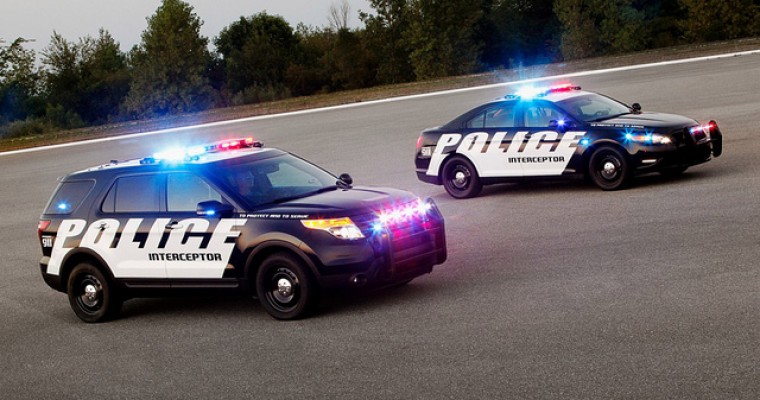 Ford Police Interceptor Vehicles Outrun Competition