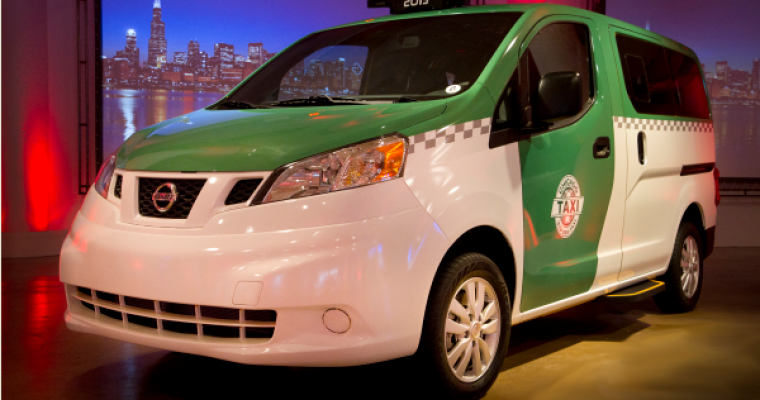 Nissan Unveils Customized Chicago NV200 Taxi at 2014 CAS