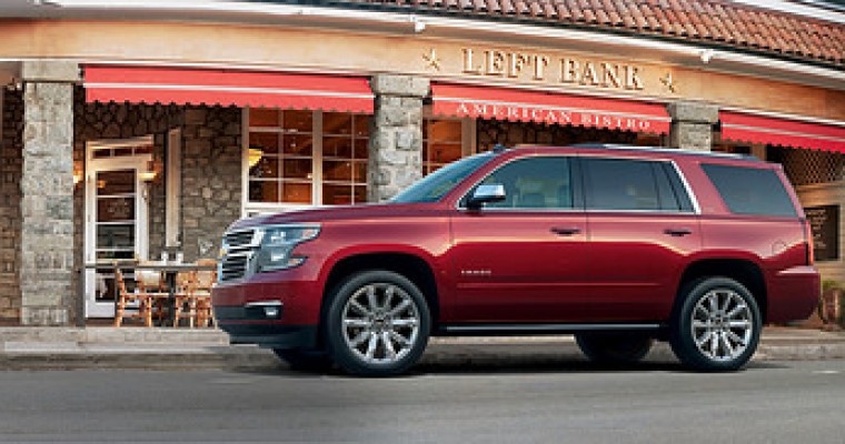 2015 Tahoe and Suburban Pricing Announced