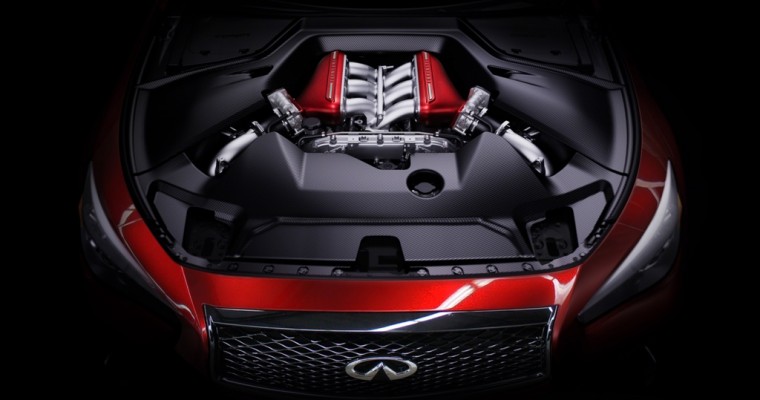 Infiniti Reveals Eau Rouge Engine, a 560-Horsepower Monster