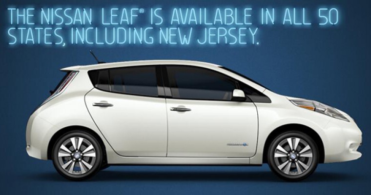 Nissan LEAF Twitter Account Takes Shot at Tesla’s New Jersey Woes