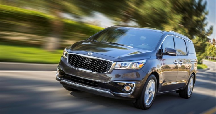 2015 Kia Sedona Earns 5-Star NHTSA Safety Rating