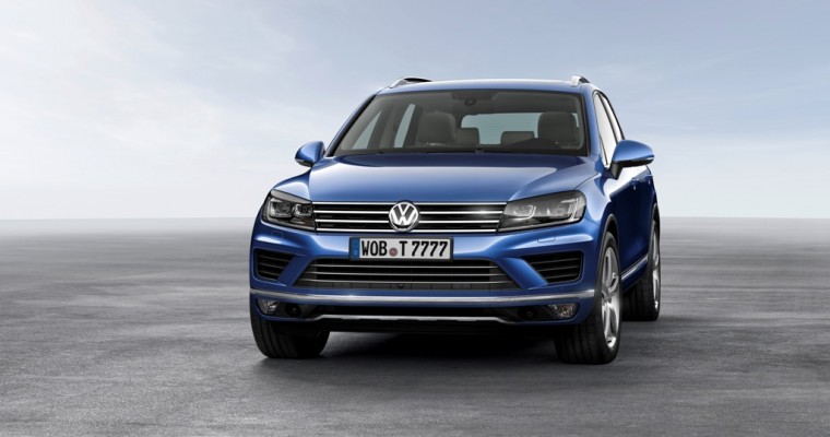 [PHOTOS] 2015 VW Touareg Revealed Before Beijing