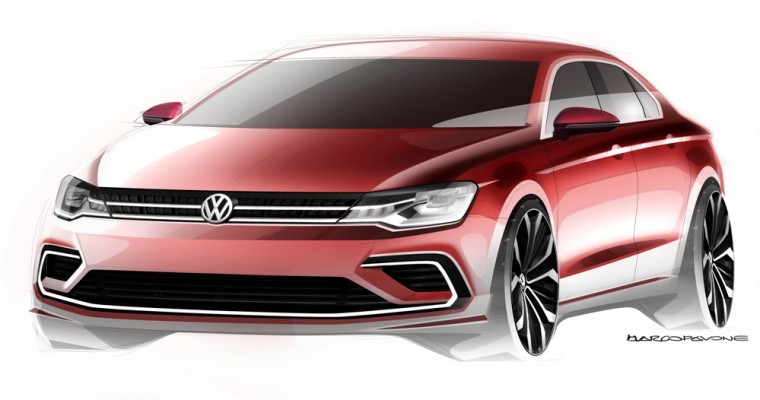 Volkswagen New Midsize Coupé Debuts in Beijing, Doesn’t Beat Around Any Bushes