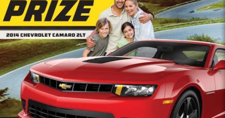 Win a Camaro in Land O’Frost 2014 Drive It Home Sweepstakes