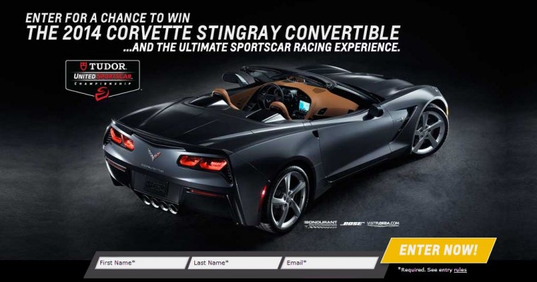 Take the Top Down with the Corvette Stingray Sweepstakes