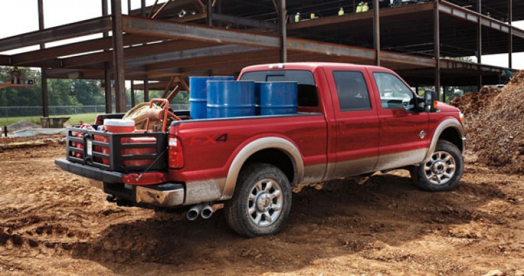 Ford to Recall 4,000 Super Duty F-Series Trucks Due to Software Malfunction