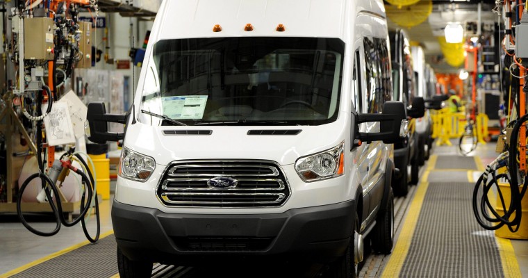Ford Kansas City Assembly Plant Kicks Off Transit Van Production