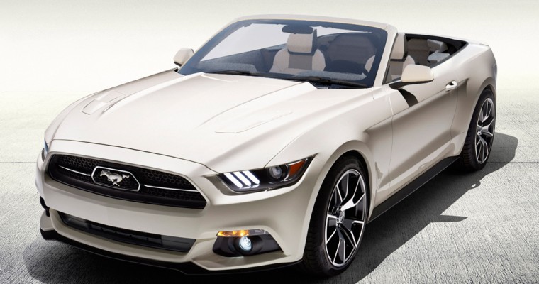 2015 Mustang 50 Years Convertible to Be Raffled at Woodward