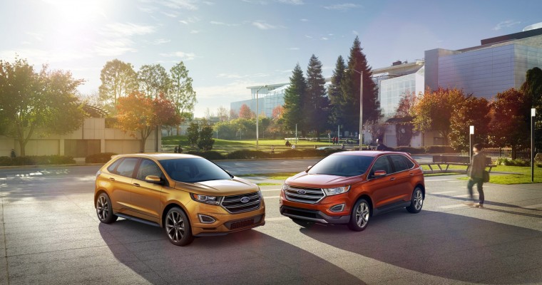 2015 Ford Edge Base Price Unchanged from Last-Gen Model