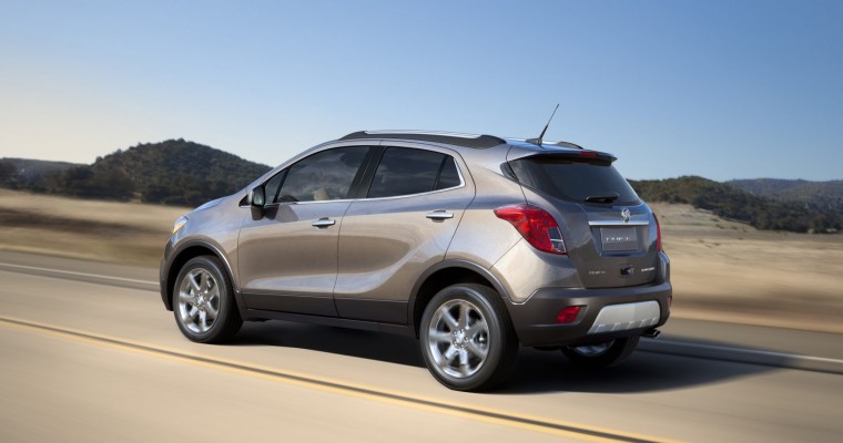 Buick Encore Ranks Highest in Segment in Initial Quality Study