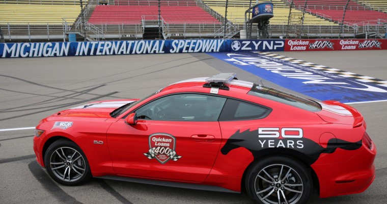 There Will Be a 2015 Mustang GT Pace Car at the Quicken Loans 400