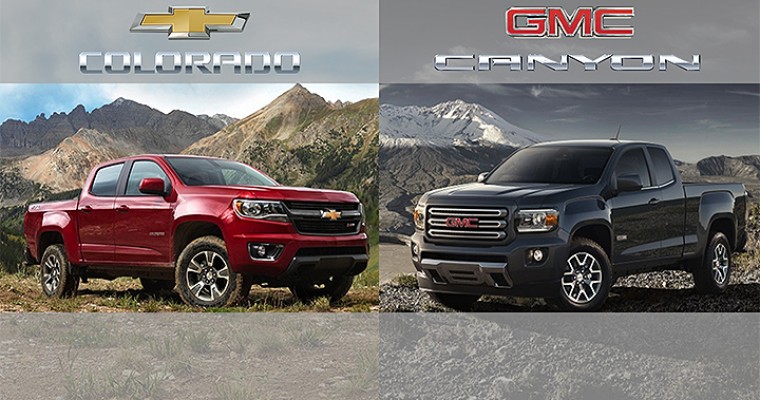 2015 GMC Canyon, 2015 Chevy Colorado Fuel Economy Announced