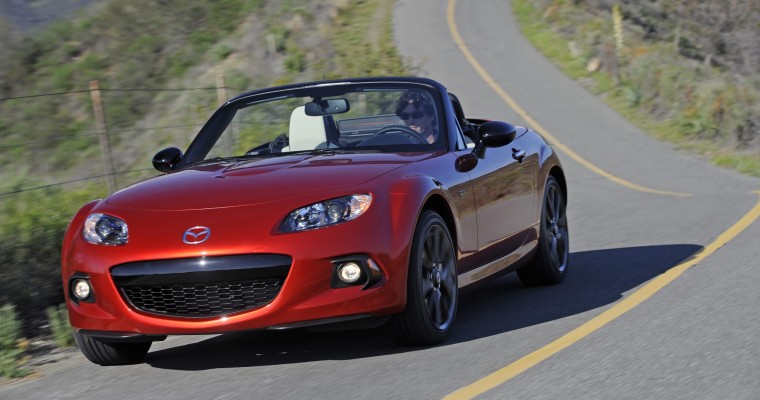 750 25th Anniversary Miatas Up for Grabs in the UK