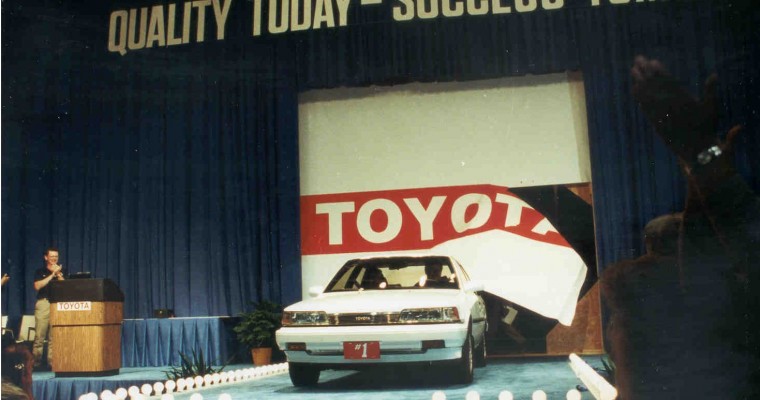 Revisiting the First Ever Car Produced at Toyota’s Georgetown, KY Plant