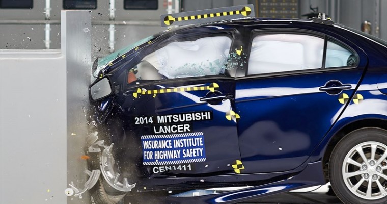 2014, 2015 Lancer Named IIHS Top Safety Pick