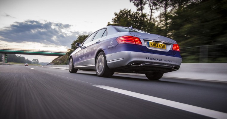 Mercedes-Benz E 300 BlueTEC HYBRID Drives 1,223 Miles on One Tank