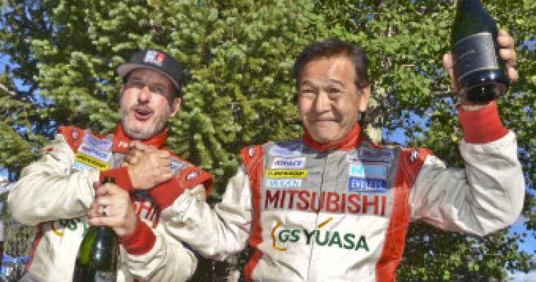 Mitsubishi Races to 1-2 Finish at 2014 Pikes Peak International Hill Climb