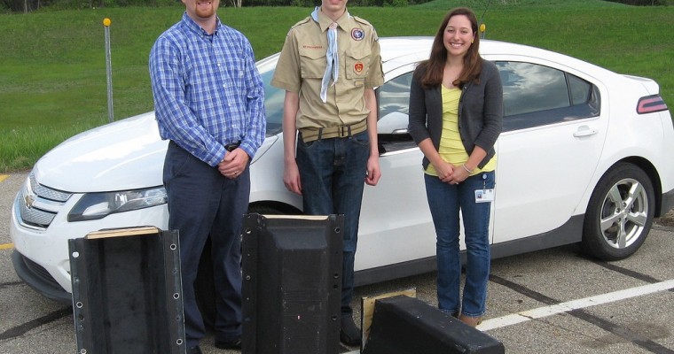 Boy Scout Builds Homes for Bats with Chevy Volt Battery Covers