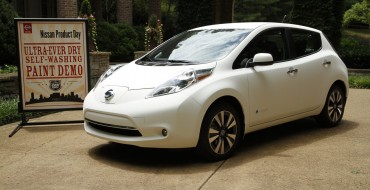 Nissan Shows Off its Self-Cleaning LEAF, Wants to Put Gas Stations Out of Business