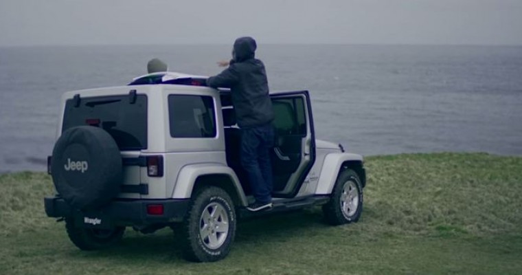 Surfing in the UK Is Tough; Having a Jeep Helps