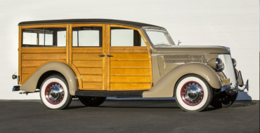 Don’t Sleep on 1936 Ford Deluxe Station Wagon at Pebble Beach