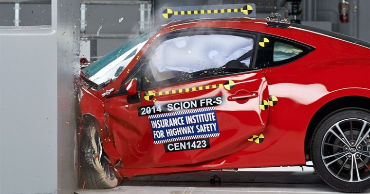 2014 Subaru BRZ/Scion FR-S Earn IIHS Top Safety Pick