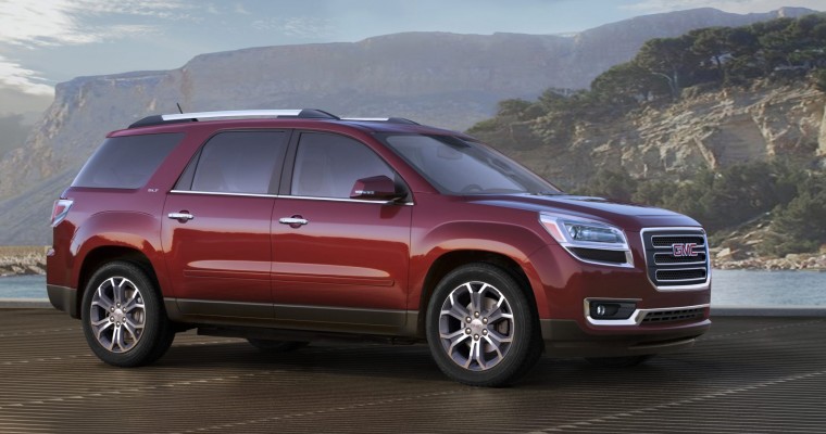 Acadia has Monster Month as GMC Sales Rise in May