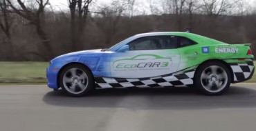 EcoCAR 3 Is a Hybrid Chevy Camaro