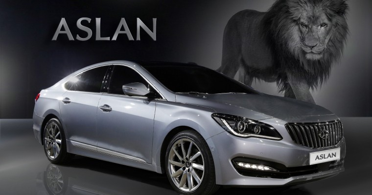 Hyundai Aslan Luxury Sedan to Run Wild in Korea