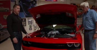 Jay Leno Meets the 2015 Dodge Challenger SRT Hellcat