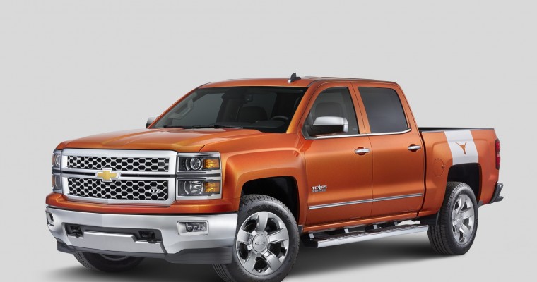 Chevy Reveals 2015 Silverado University of Texas Edition