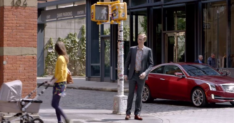 2015 Cadillac ATS Coupe Ad Stars Stephen Merchant