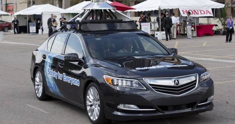 Honda Unveils Self-Driving Car