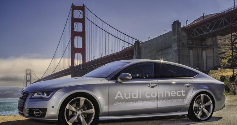 Driverless A7 Traffic Jam Pilot Gets California Driving Permit