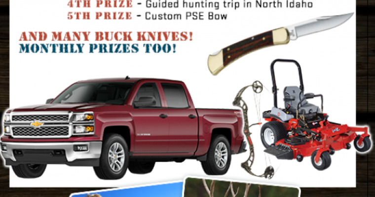 Win a Silverado in Buck Knives 110’s 50th Anniversary Sweepstakes