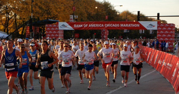 BMW Values Blurred Legs With Chicago Marathon Sponsorship