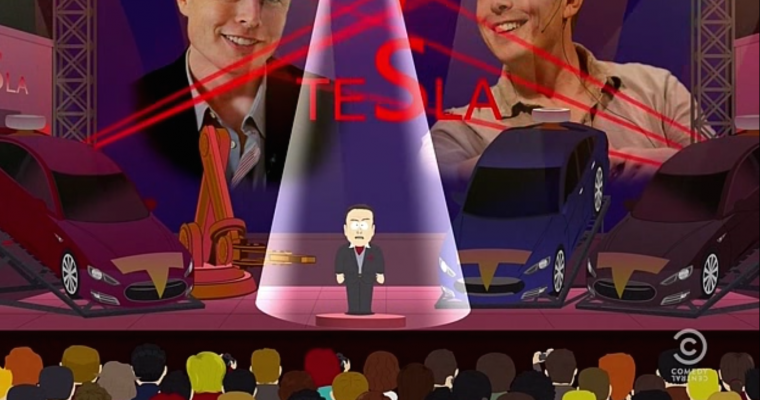 Elon Musk and Tesla Get South Park Treatment