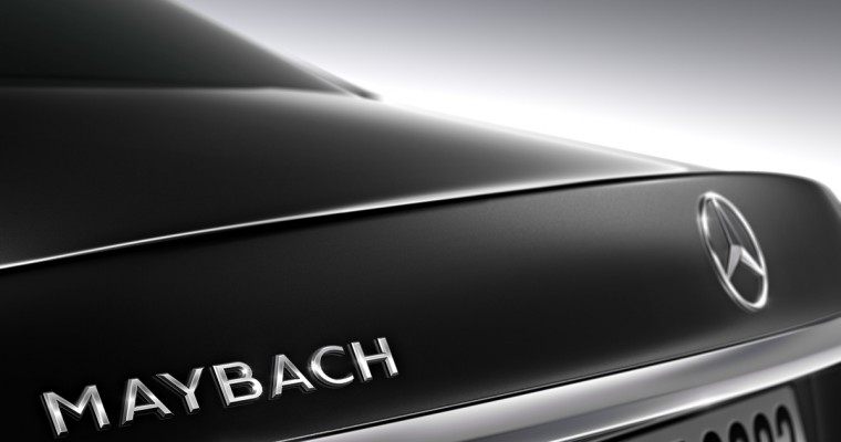 Mercedes-Maybach S 600 Teaser Images Radiate Spacious Prestige