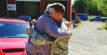 Jay Leno Surprises Wounded Warrior With A Dodge SRT Hellcat on TODAY Show