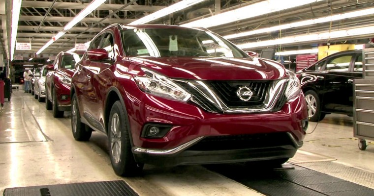 2015 Murano Production Underway in Canton, Miss.