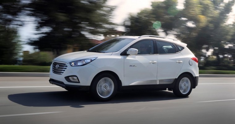 Hyundai Tucson Fuel Cell Nominated for 2015 Green SUV of the Year