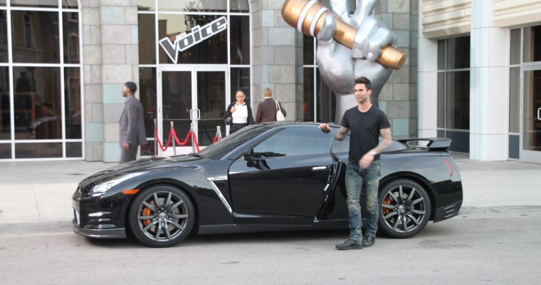 Adam Levine to Make Sweet Music from a Nissan GT-R